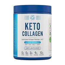 Load image into Gallery viewer, Applied Nutrition Keto Collagen Protein Powder, Hydrolysed Collagen Peptides + MCT Healthy Fats, Ketogenic & Paleo Diet, Zero Sugar & Carbs, Healthy Skin, Nails, Hair, Bones, Unflavoured, 325g - Carb Free Zone