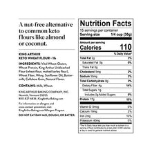 Load image into Gallery viewer, King Arthur, Keto Wheat Flour Blend, Non-GMO Project Verified, 1-to-1 Substitute for All- Purpose Flour, 16 Ounces