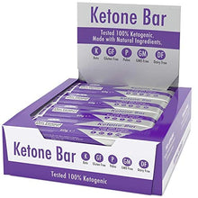 Load image into Gallery viewer, Ketone Bar (12 X 60g) | Keto Bar with All Natural Ingredients | Keto Snacks for Keto Diet | 3.1 Net Carbs per Bar | Truly Ketogenic | Gluten & Dairy Free | Choc Caramel Flavour | Ketosource®