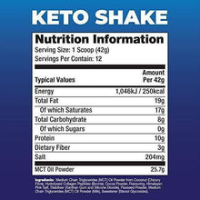 Load image into Gallery viewer, About Time High Protein Keto Shake - Chocolate Coconut - 504g - with MCT and Collagen - Carb Free Zone