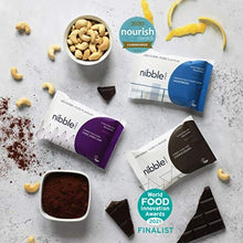 Load image into Gallery viewer, Nibble Simply Doubly Delicious Choc Choc CHIP - Low carb, Lower Sugar, Keto-Friendly, Vegan (12 x 36g Packs)