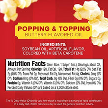 Load image into Gallery viewer, Orville Redenbacher's Popping & Topping Buttery Flavored Oil, Keto Friendly, 16 Fluid Ounce, Pack of 6