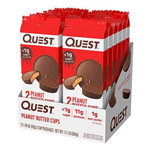 Load image into Gallery viewer, Quest Nutrition High Protein Low Carb, Gluten Free, Keto Friendly, Peanut Butter Cups, 17.76 Ounce