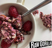 Load image into Gallery viewer, Raw Gorilla Keto Vegan Organic Berry Granola Breakfast (1 x 250g) | Keto | Vegan | Organic | NO Added Sugar | Low CARB | Gluten-Free