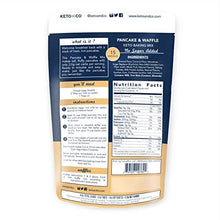 Load image into Gallery viewer, Keto Pancake & Waffle Mix by Keto and Co | Fluffy, Gluten Free, Low Carb Pancakes | 2.0g Net Carbs per Serving | No Sugar Added | Diabetic & Keto Friendly | Makes 30 Pancakes