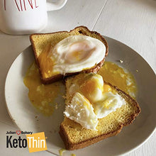 Load image into Gallery viewer, Julian Bakery Keto Thin Bread | 100% Keto | Gluten-Free | Grain-Free | Low Carb | 0 Net Carbs | 3 Pack