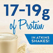 Load image into Gallery viewer, Atkins High Protein Shake Powder, Keto, Low Carb, Low Sugar, Vanilla Shake Mix, 10 Servings 370 g - Carb Free Zone