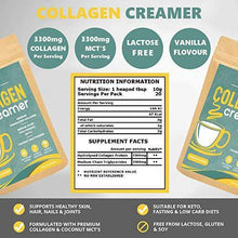 Load image into Gallery viewer, Collagen Coffee Creamer | Keto & Paleo | Premium Hydrolysed Collagen Peptides & Coconut MCT Powder | Dairy-Free | Vanilla Flavour - Carb Free Zone