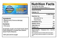 Load image into Gallery viewer, Wild Planet Albacore Wild Tuna, Sea Salt, Keto and Paleo, 3rd Party Mercury Tested, 5 Ounce ,12 Count (Pack of 1)