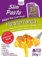Load image into Gallery viewer, Eat Water Slim Pasta Mediterranea Pk of 6 - Carb Free Zone