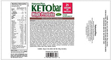 Load image into Gallery viewer, Nature's Plus Keto High Protein Chocolate Almond Crunch Bar (12 Pack) - Whole Food Low Carb Protein Bar, Perfect for Keto and Low Glycemic Lifestyles - Gluten Free