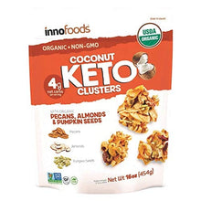 Load image into Gallery viewer, Inno Foods Organic Coconut Keto Cluster (Net Wt 16 Ounce ),