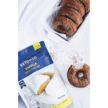 Load image into Gallery viewer, Vanilla Keto Cake Mix by Keto and Co | Just 1.8g Net Carbs Per Serving | Gluten Free, Low Carb, No Added Sugar, Naturally Sweetened | (Vanilla Cake)