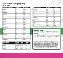 Load image into Gallery viewer, K-GEN™ Keto Greens (Collagen) | Superfood Micronutrient & Anti-oxidant Blend | Multi-Collagen & MCT's with 30+ Veg, Herbs & Fruits | Immune, Health & Fat Loss (Mixed Berry)