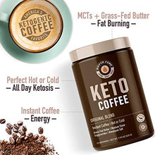 Load image into Gallery viewer, Rapidfire Ketogenic Fair Trade Instant Keto Coffee Mix Supports Energy Metabolism Weight Loss Ketogenic Diet Canister 15 servings, Original, 7.93 Ounce