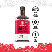 Load image into Gallery viewer, Lakanto Sugar Free Maple Syrup - Monkfruit Sweetener, Keto Diet Friendly, Vegan, 1g Net Carbs, Pancakes, Waffles, Oatmeal, Coffee, Tea, Granola, Frosting, Marinade, Dressing (13 Fl Oz - Pack of 1)