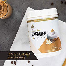 Load image into Gallery viewer, Grass Fed Keto Creamer - Grass Fed Butter - Grass Fed Collagen - Grass Fed Whey - Pure C8 MCT Oil - The Perfect Keto Bomb BPC Creamer (Vanilla Sweet Cream)