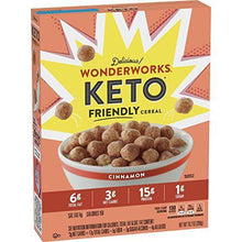 Load image into Gallery viewer, General Mills Cereal Wonderworks Keto Friendly, Cinnamon, 10.2 Ounce - Carb Free Zone