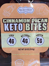 Load image into Gallery viewer, Bakery Street Cinnamon Pecan Keto Bites 18oz - Carb Free Zone