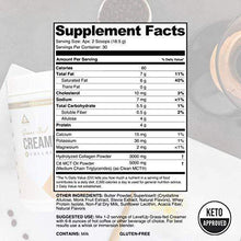 Load image into Gallery viewer, Grass Fed Keto Creamer - Grass Fed Butter - Grass Fed Collagen - Grass Fed Whey - Pure C8 MCT Oil - The Perfect Keto Bomb BPC Creamer (Vanilla Sweet Cream)