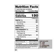 Load image into Gallery viewer, Lenny & Larry's Keto Cookie, Chocolate Chip, Soft Baked, 8g Plant Protein, 3g Net Carbs, Vegan, Non-GMO, 1.6 Ounce Cookie (Pack of 12)