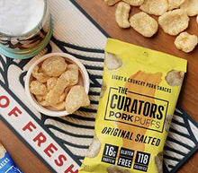 Load image into Gallery viewer, THE CURATORS Keto Snack Box (16 Items) - Biltong & Pork Puffs, High Protein, Low Carb Selection
