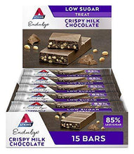 Load image into Gallery viewer, Atkins Chocolate Bar Keto Snacks, Low Carb, Low Sugar Chocolate Crispy Snack Bar, Multipack of 15 - Carb Free Zone