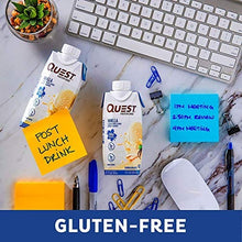 Load image into Gallery viewer, Quest Nutrition Vanilla Protein Shake, High Protein, Low Carb, Gluten Free, Keto Friendly, 12Count
