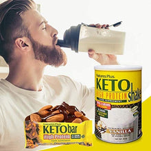 Load image into Gallery viewer, Nature's Plus Keto High Protein Chocolate Almond Crunch Bar (12 Pack) - Whole Food Low Carb Protein Bar, Perfect for Keto and Low Glycemic Lifestyles - Gluten Free