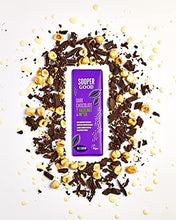Load image into Gallery viewer, Sugar Free and Vegan Dark Chocolate Bars by Soopergood – Keto Friendly - Low Carb - Gluten Free - 65% Cacao - Smooth with hazelnut mylk – Sweetened with Stevia – Box of 12 x 40g