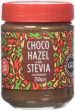 Load image into Gallery viewer, Belgian Choco Hazel with Stevia and Maltitol 12 oz (350g) - No Added Sugar - A healthy and delicious Option For Those Who Love Chocolate Spreads - Gluten Free - Vegetarian Friendly - Carb Free Zone