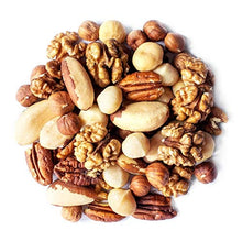 Load image into Gallery viewer, Keto Nuts Mix, 1 Pound — Keto Snack Contains Raw Brazil Nuts, Pecans, Walnuts, Hazelnuts and Macadamia Nuts, Low Carb Vegan Superfood, Kosher, Non-Irradiated, No Added Sugar, Bulk