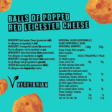 Load image into Gallery viewer, CHEESIES Crunchy Cheese Snack, Red Leicester. No Carb, No Sugar, High Protein, Gluten Free, Vegetarian, Keto 12 x 20g Bags - Carb Free Zone