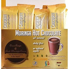 Load image into Gallery viewer, COCORINGA Moringa Hot Chocolate Cacao First Natural Keto Instant Non-dairy Hot Cocoa( 1 Box large) - Carb Free Zone