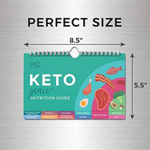 Load image into Gallery viewer, Willa Flare Keto Cheat Sheet Magnets - Easy Reference for 192 Keto Snacks and Foods! Correct Ketogenic Measurements for your Keto Cookbook - Easy Keto Diet Fridge Guide Plus Extra List of 500 Foods