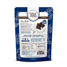 Load image into Gallery viewer, ChocZero's Keto Bark, Dark Chocolate Almonds with Sea Salt. Sugar Free, Low Carb. No Sugar Alcohols, No Artificial Sweeteners, All Natural, Non-GMO (2 bags, 6 servings/each) - Carb Free Zone