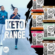 Load image into Gallery viewer, Boostballs, Burners Keto Snacks Low Carb Vegan Low Sugar Gluten Free Source of Fibre 100 Natural Flavour, Peanut Butter Cup Bites, 40g (Pack of 12) - Carb Free Zone