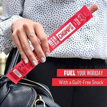 Load image into Gallery viewer, CHOMPS Grass Fed Original Beef Jerky Snack Sticks, Keto, Paleo, Whole30 Approved, Non-GMO, Gluten Free, Sugar Free, High Protein, 90 Calorie Snacks, 1.15 Oz Meat Stick, Pack Of 24 - Carb Free Zone