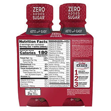 Load image into Gallery viewer, SlimFast Keto Chocolate Shake - Ready to Drink Meal Replacement, (Each 4 Count of 11 Fl Oz Bottles) 44 Fl Oz