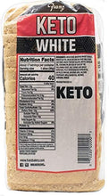 Load image into Gallery viewer, White Keto Bread - Zero NET Carbs - Keto Diet Approved - 2 Loaf Pack (2 x 18oz)