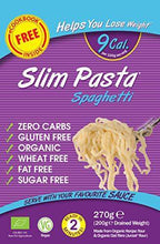 Load image into Gallery viewer, Eat Water Slim Pasta Spaghetti Zero Carbohydrate 25 Pack * 270 Grams | Made from Gluten Free Konjac Flour | Keto Paleo Diet and Vegan | Zero Sugar | Free 60-Recipe e-Cook Book Inside - Carb Free Zone