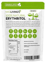 Load image into Gallery viewer, 100% Natural Erythritol 1 Kg (2.2 lb) Granulated ZERO Calorie Sugar Replacement - Carb Free Zone
