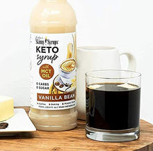 Load image into Gallery viewer, Jordans Skinny Syrups - Sugar Free Vanilla Bean Keto Syrup with MCT Oil - No artificial Sweeteners