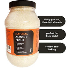 Load image into Gallery viewer, The Keto Company Almond Flour 450g Jar l Keto Friendly, Low Carb, Gluten Free, Vegan
