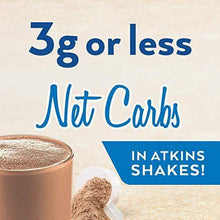 Load image into Gallery viewer, Atkins High Protein Shake Powder, Keto, Low Carb, Low Sugar, Vanilla Shake Mix, 10 Servings 370 g - Carb Free Zone