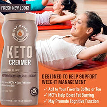 Load image into Gallery viewer, Rapid Fire Ketogenic Creamer with MCT Oil for Coffee or Tea, Supports Energy and Metabolism, Weight Loss, Ketogenic Diet 8.5 oz. (20 servings)