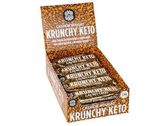 Load image into Gallery viewer, Krunchy Keto Bar (15x35g) - High Fibre Low Carb All Natural No Sugar Added - Cashew Nougat