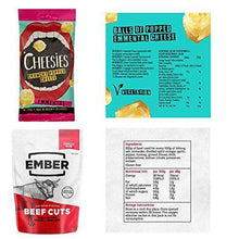 Load image into Gallery viewer, Bauer Keto Snack Box - (12 Snack Variety Pack) - Assorted Snacks Selection for Low-Carb and Ketogenic Diet - Carb Free Zone