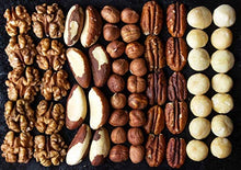 Load image into Gallery viewer, Keto Nuts Mix, 1 Pound — Keto Snack Contains Raw Brazil Nuts, Pecans, Walnuts, Hazelnuts and Macadamia Nuts, Low Carb Vegan Superfood, Kosher, Non-Irradiated, No Added Sugar, Bulk