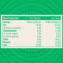 Load image into Gallery viewer, Pulsin Mint Choc & Peanut Keto Bar Multipack with High Protein, Low Carb, Low Sugar, Gluten-Free, All Natural & Vegan Protein Bar – 18 x 50g Bars